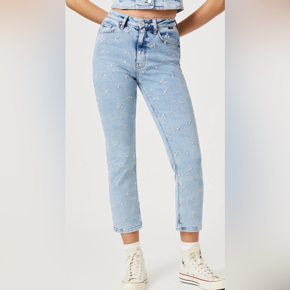 NWT MAVI Embroidered Jeans